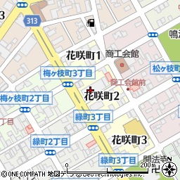 NHK根室支局周辺の地図