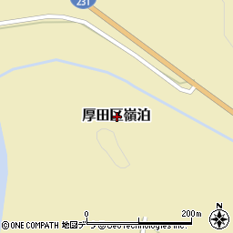 〒061-3522 北海道石狩市厚田区嶺泊の地図