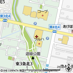 株式会社北海道三喜　びばい店周辺の地図