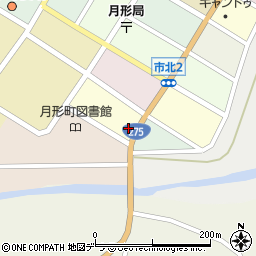 北海道樺戸郡月形町柳橋通周辺の地図