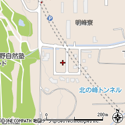富良野自然塾周辺の地図