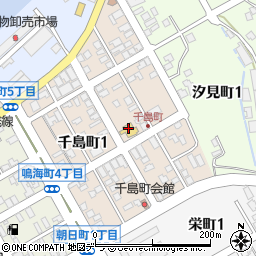 株式会社タイエー　千島本店周辺の地図