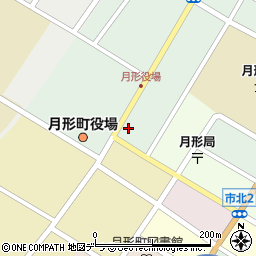 北海道信用金庫月形支店周辺の地図