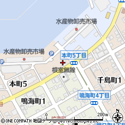 株式会社ヒシサン　本町給油所周辺の地図