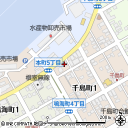 株式会社三印山本商店周辺の地図
