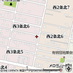 ナカタデンキ美唄店周辺の地図