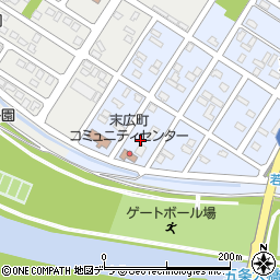北海道富良野市末広町21周辺の地図