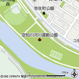 空知川河川運動公園周辺の地図