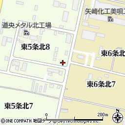 美唄中央運送株式会社周辺の地図