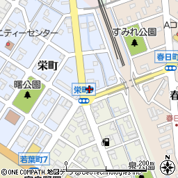 永幡自転車商会周辺の地図