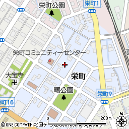 北海道富良野市栄町7周辺の地図