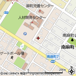 北海道富良野市西麻町3-12周辺の地図