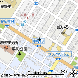 まるいち質店周辺の地図