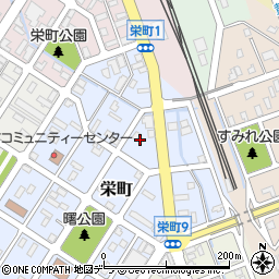 北海道富良野市栄町4周辺の地図