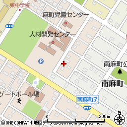 北海道富良野市西麻町3-13周辺の地図