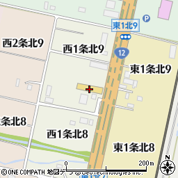 北海道マツダ美唄店周辺の地図