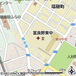 北海道富良野市瑞穂町1周辺の地図