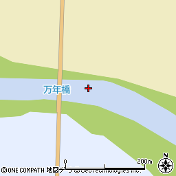 万年橋周辺の地図