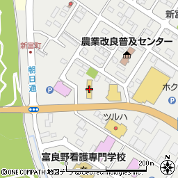 ネッツトヨタ旭川ふらの店周辺の地図