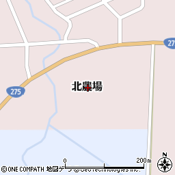 北海道樺戸郡月形町北農場周辺の地図