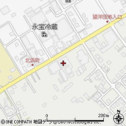 村上物産株式会社　冷凍冷蔵工場周辺の地図