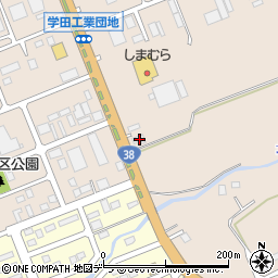 北海道富良野市学田三区4758周辺の地図