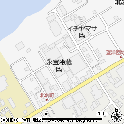 永宝冷蔵株式会社周辺の地図