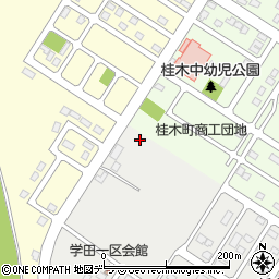 桂木町幼児公園周辺の地図