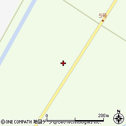 北海道富良野市東鳥沼160-1周辺の地図