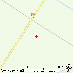 北海道富良野市東鳥沼138周辺の地図