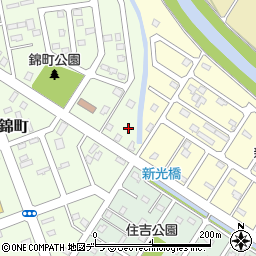 北海道富良野市錦町13-36周辺の地図