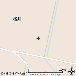 北海道美唄市開発町桜井4523周辺の地図