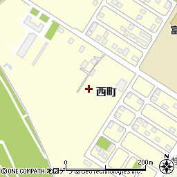 〒076-0037 北海道富良野市西町の地図