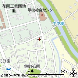 北海道富良野市錦町12-63周辺の地図