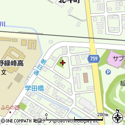 桂木北幼児公園周辺の地図