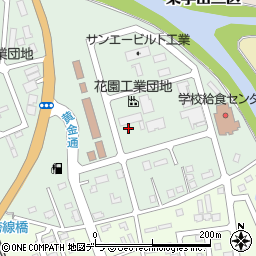 北海道富良野市花園町周辺の地図