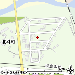 北海道富良野市北斗町周辺の地図