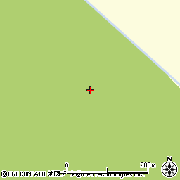 別海町役場　畜牛育成牧場周辺の地図