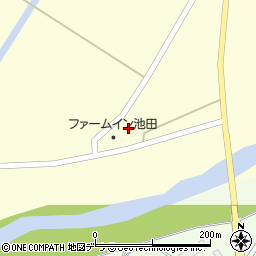 北海道富良野市西学田二区176-1周辺の地図