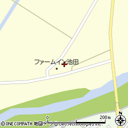 北海道富良野市西学田二区176周辺の地図