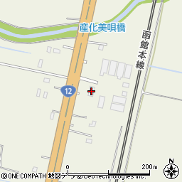 美唄松岡満運輸周辺の地図