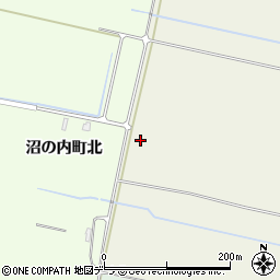 北海道美唄市茶志内町916-17周辺の地図