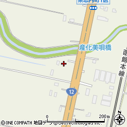 北海道美唄市茶志内町895-48周辺の地図