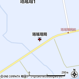 珸瑤瑁郵便局周辺の地図