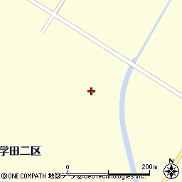 北海道富良野市西学田二区137周辺の地図