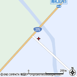 北海道樺戸郡月形町南札比内1255-1周辺の地図