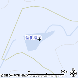 聖化溜池周辺の地図