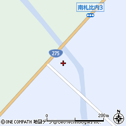 北海道樺戸郡月形町南札比内1255周辺の地図