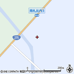 北海道樺戸郡月形町南札比内周辺の地図