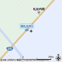 北海道樺戸郡月形町南札比内1264-6周辺の地図